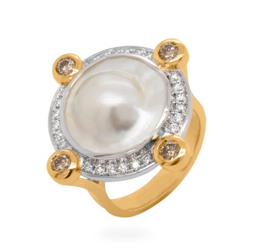 Dress Ring DSRCR028-champagne