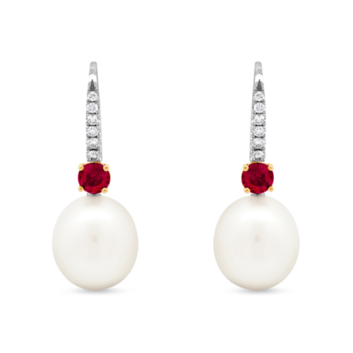 EARRINGS DSER023/ruby