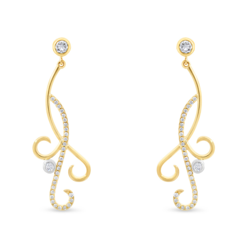 EARRINGS DSER028-2T